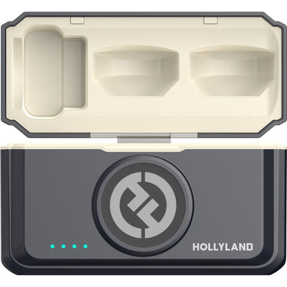 Hollyland Lark M2 Combo 2-Person Wireless Lavalier Mic on Rent