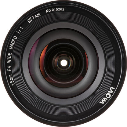 Laowa 15mm f/4 Macro for Nikon F Lens on Rent