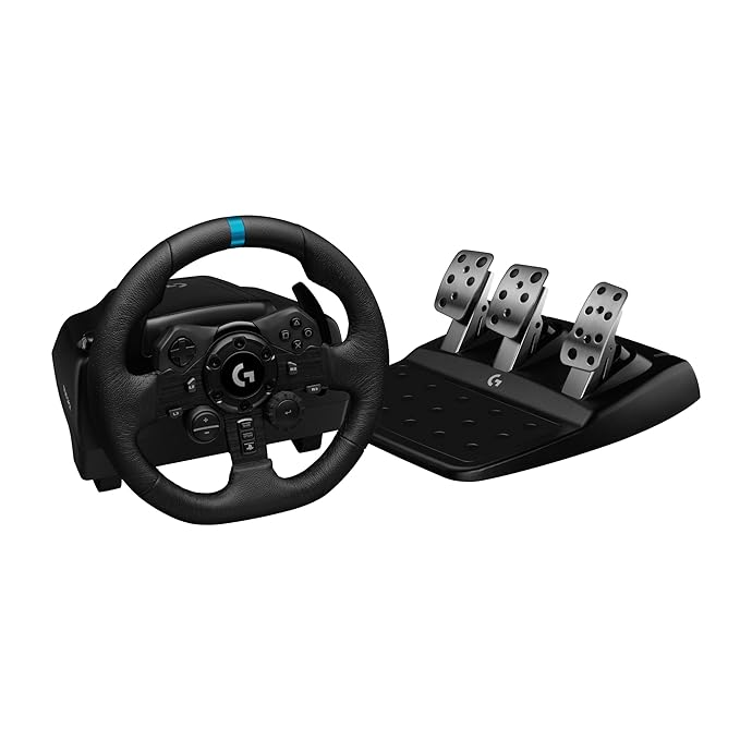 Logitech G923 Racing Wheel and Pedals on Rent