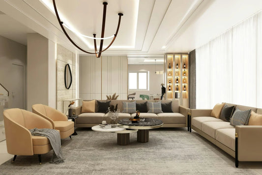 Eronz L Shape Sofa Furniture on Rent - Rentux