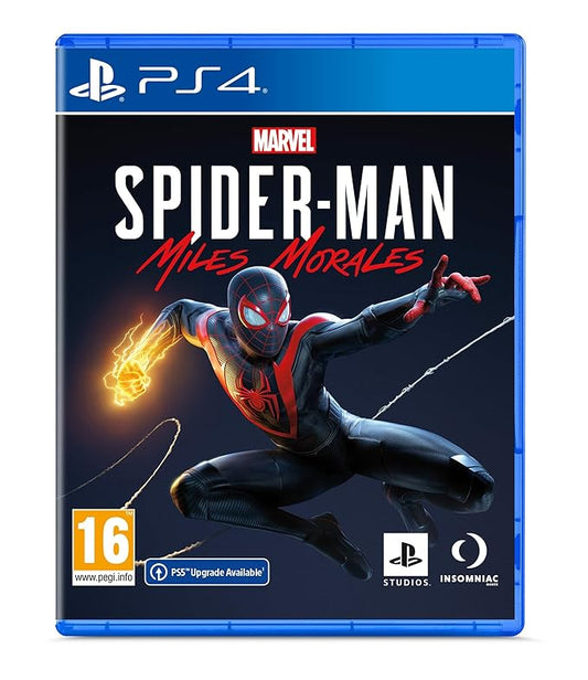 Marvel Spiderman Miles Morales for PS4 and PS5 on Rent