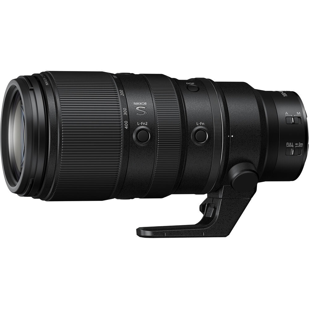 Nikkor Z 100-400mm f/4.5-5.6 VR S Lens on Rent