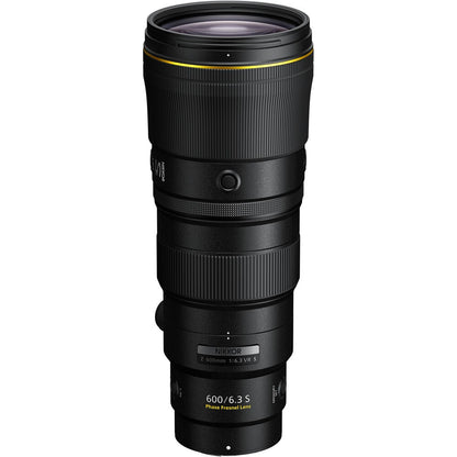 Nikkor Z 600mm f/6.3 VR S Lens on Rent