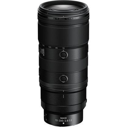 Nikkor Z 70-200mm f/2.8 VR S II Lens on Rent
