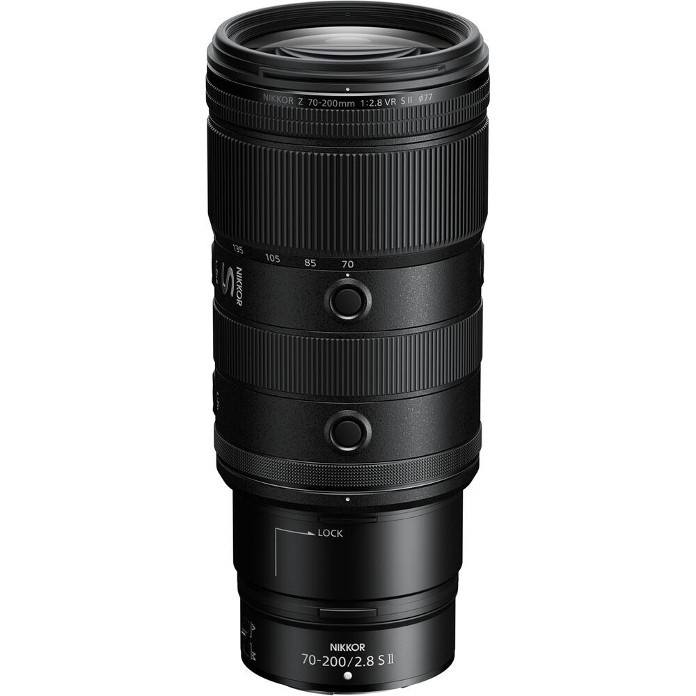 Nikkor Z 70-200mm f/2.8 VR S II Lens on Rent