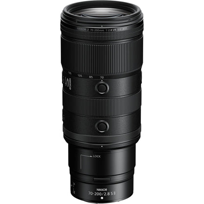 Nikkor Z 70-200mm f/2.8 VR S II Lens on Rent