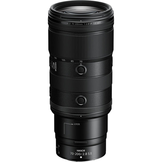 Nikkor Z 70-200mm f/2.8 VR S II Lens on Rent