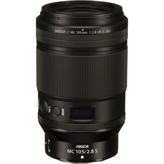 Nikkor Z MC 105mm f/2.8 VR S Lens on Rent