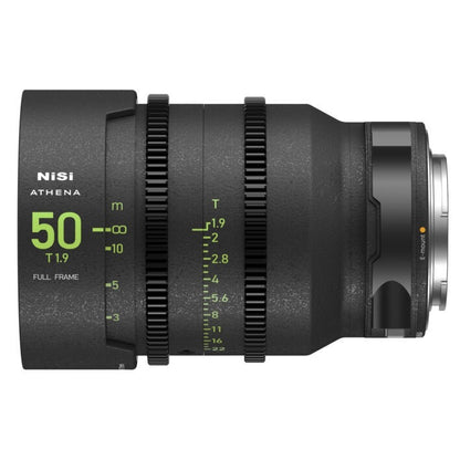 Nisi Athena Prime 50mm T1.9 Full Frame Lens for Sony E Mount on Rent