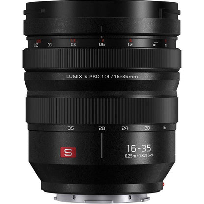 Panasonic Lumix S PRO 16-35mm f/4 Lens on Rent