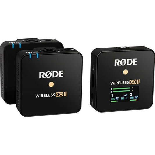 Rode Wireless Go II Compact 2-Person Wireless Mic on Rent