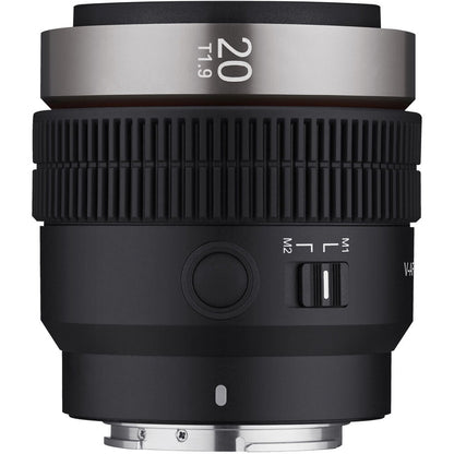 Samyang V-AF 20mm T1.9 for Sony FE Lens on Rent