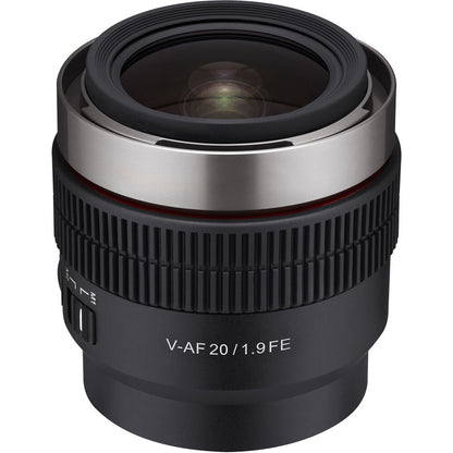 Samyang V-AF 20mm T1.9 for Sony FE Lens on Rent