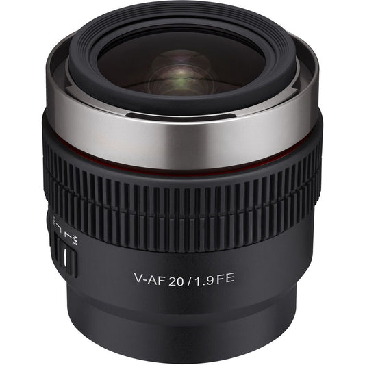 Samyang V-AF 20mm T1.9 for Sony FE Lens on Rent