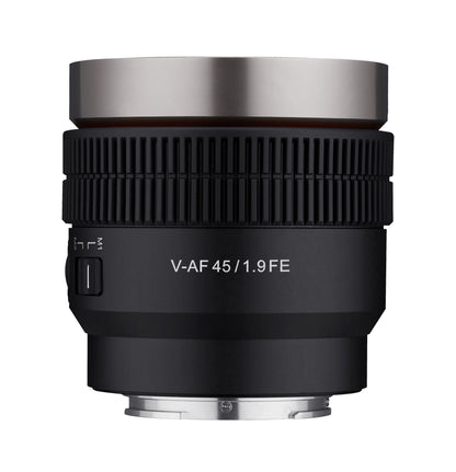 Samyang V-AF 45mm T1.9 for Sony FE Lens on Rent