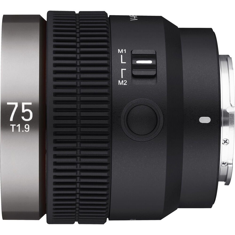 Samyang V-AF 75mm T1.9 for Sony FE Lens on Rent