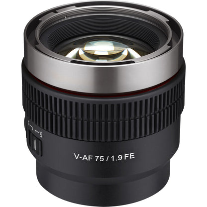 Samyang V-AF 75mm T1.9 for Sony FE Lens on Rent