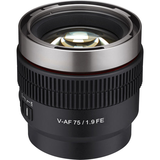 Samyang V-AF 75mm T1.9 for Sony FE Lens on Rent