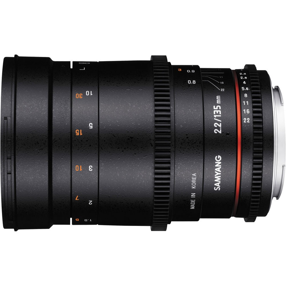 Samyang VDSLR 135mm T2.2 ED for Nikon F Lens on Rent