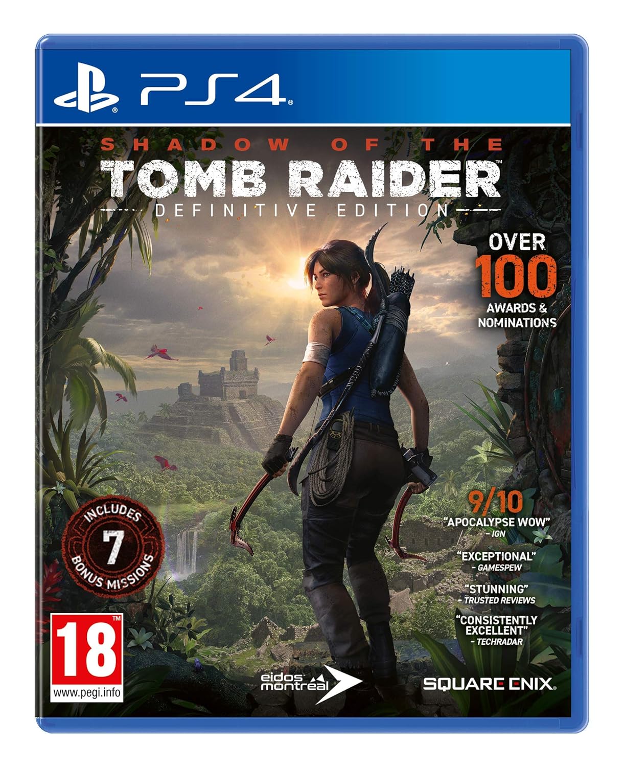 Shadow of the tomb raider for PS4 and PS5 on Rent