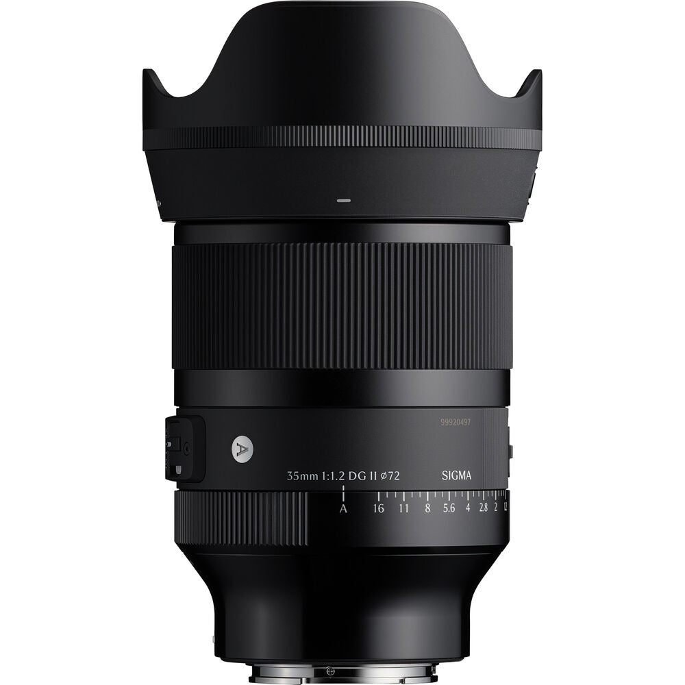 Sigma 35mm f/1.2 DG II Art for Sony E Lens on Rent