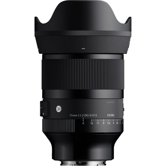 Sigma 35mm f/1.2 DG II Art for Sony E Lens on Rent