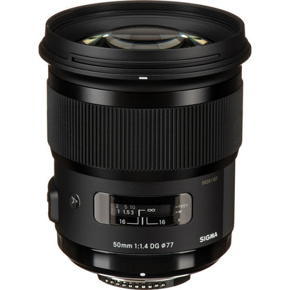 Sigma 50mm f/1.4 DG Art for Nikon on Rent