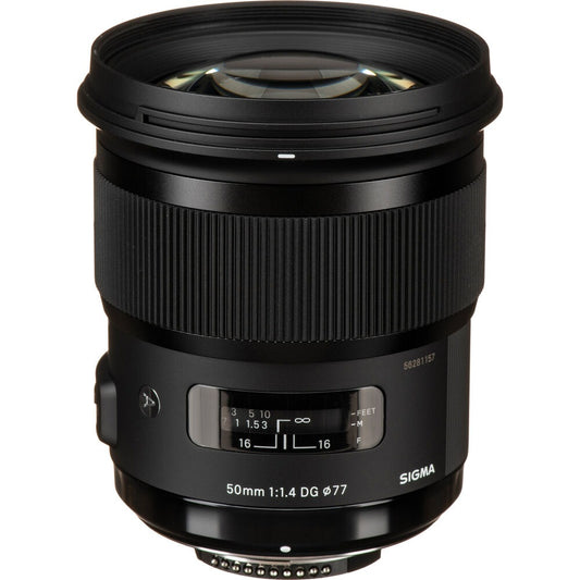 Sigma 50mm f/1.4 DG Art for Nikon on Rent