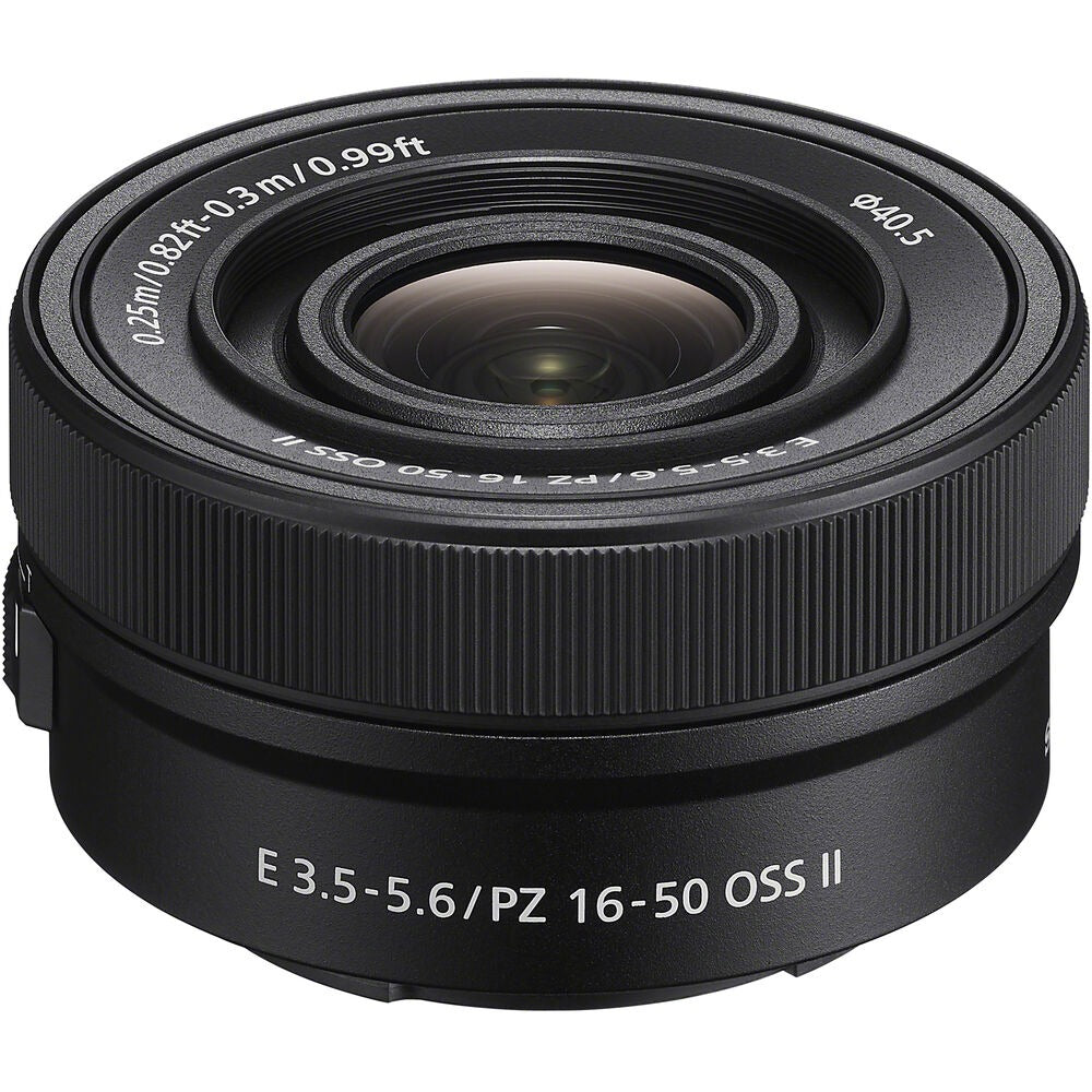 Sony E PZ 16-50mm f/3.5-5.6 OSS II Lens on Rent