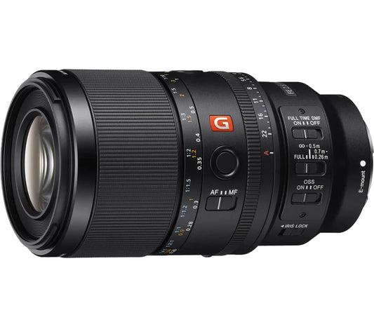 Sony FE 100mm f/2.8 Macro GM OSS Lens on Rent