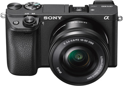 Rent Sony Alpha A6300 Mirrorless Camera with 16-50mm Lens