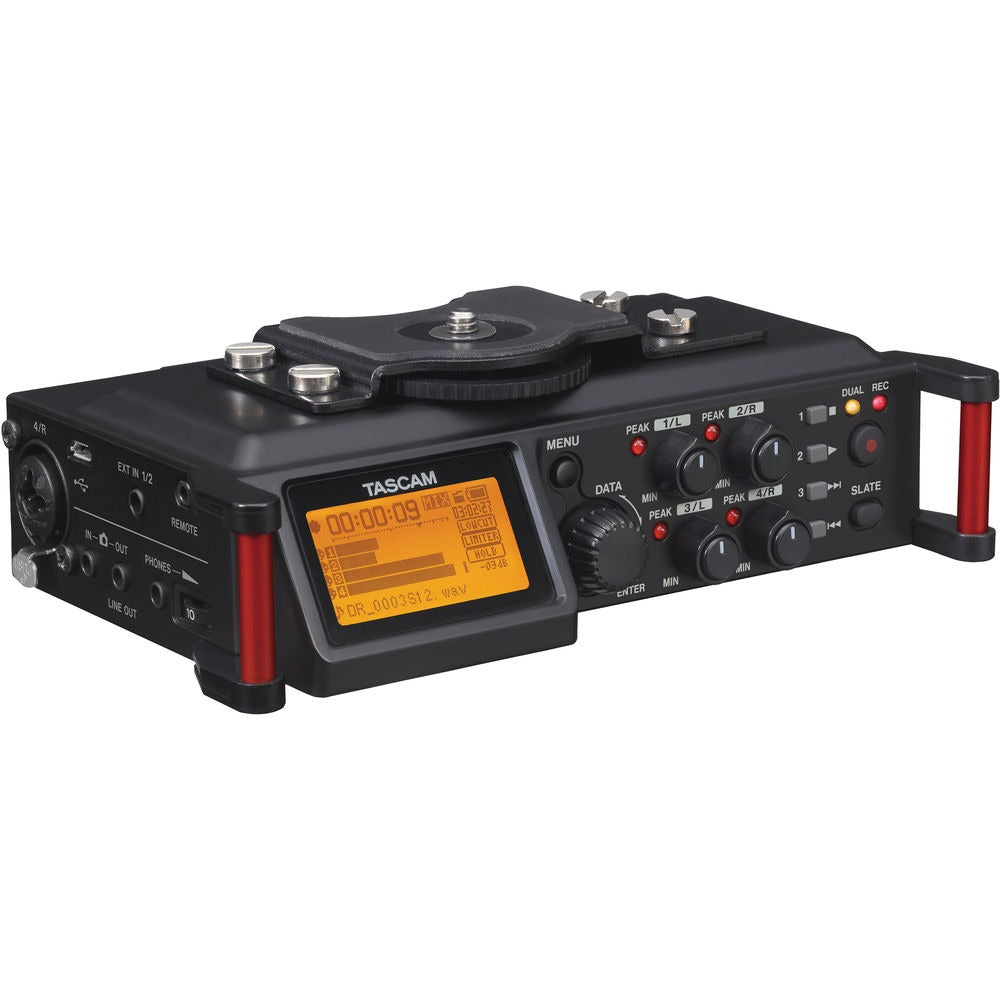 Tascam DR-70D 4-Track Field Recorder on Rent