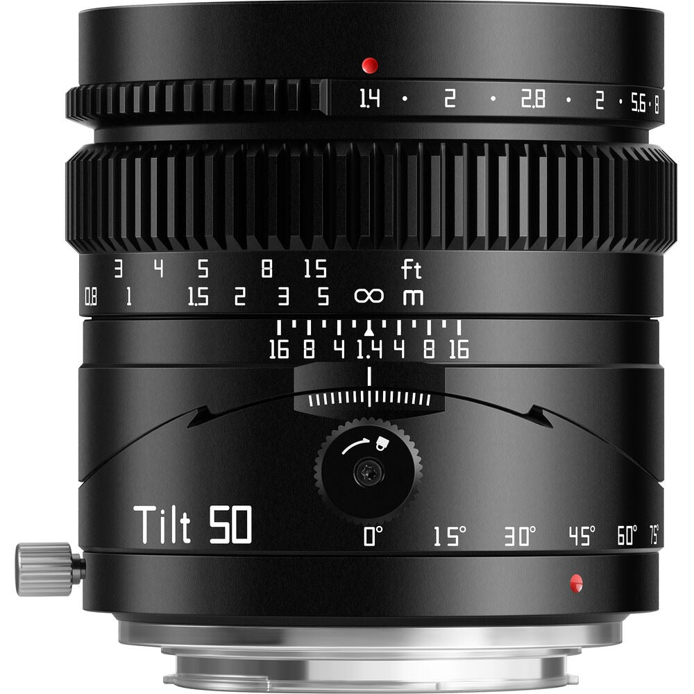 TTArtisan 50mm f/1.4 Tilt for Nikon Z Full Frame Lens on Rent