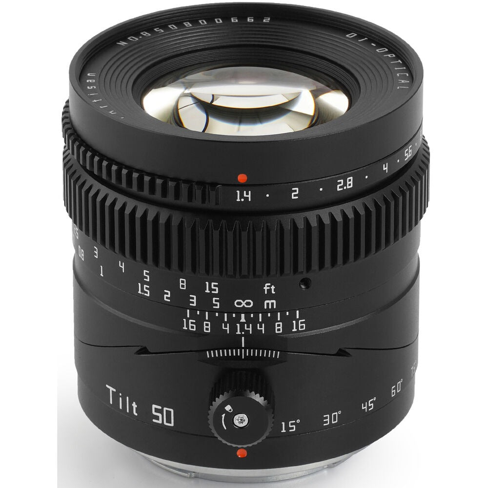 TTArtisan 50mm f/1.4 Tilt for Sony E Full Frame Lens on Rent