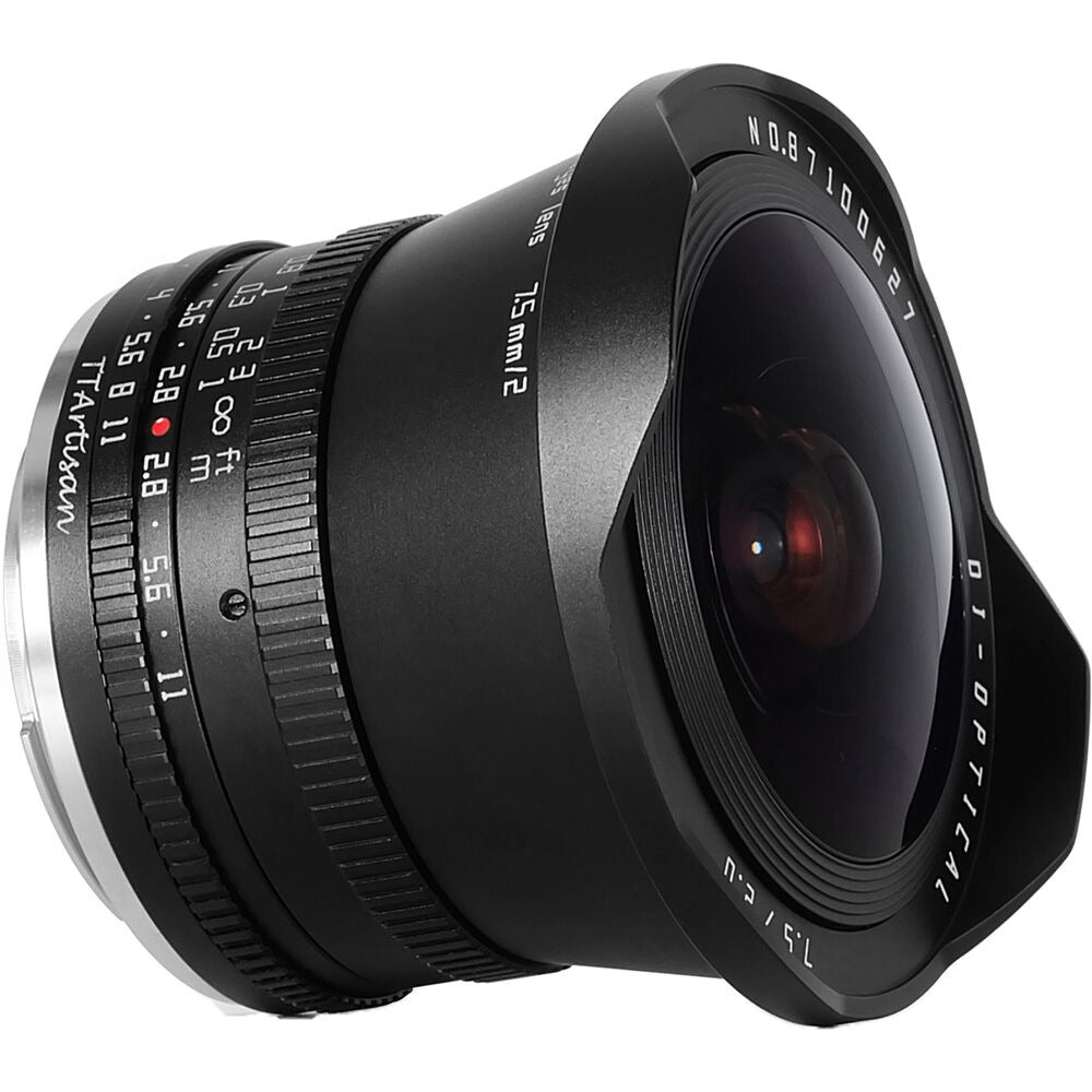 TTArtisan 7.5mm f/2 Fisheye for Fujifilm X APS-C Lens on Rent
