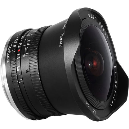 TTArtisan 7.5mm f/2 Fisheye for Fujifilm X APS-C Lens on Rent