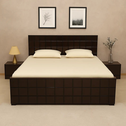 Walton Double Bed (6×6) Furniture on Rent - Rentux