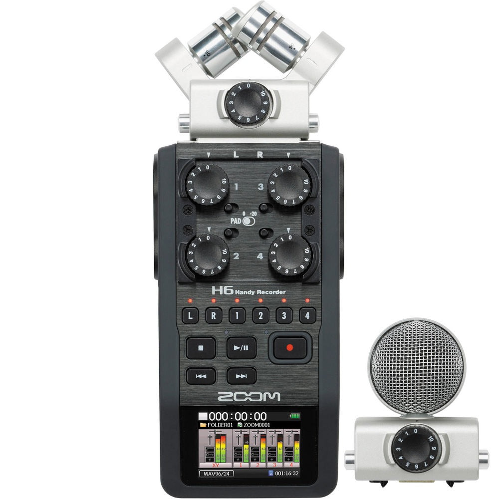 Zoom H6 Handy Recorder on Rent